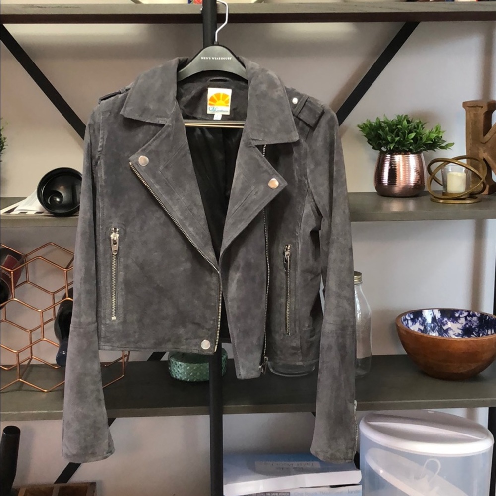 C&C California suede jacket worn once